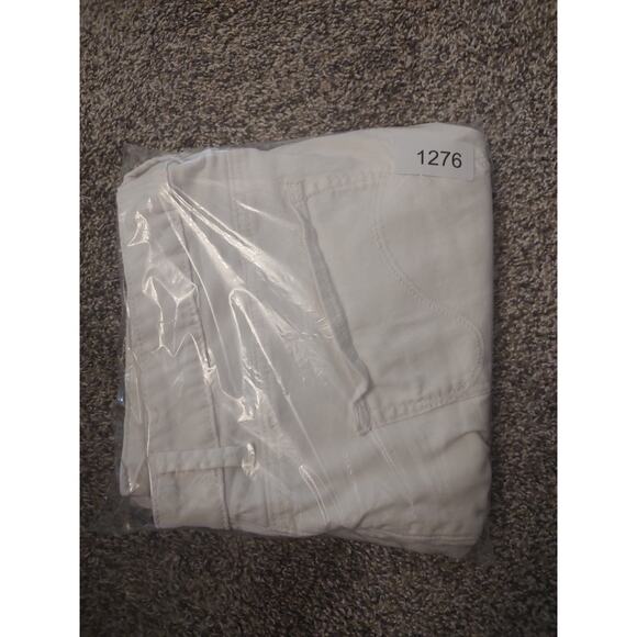 Lee, Womens, Modern Series Curvy Fit, Shorts, Size 16 Medium, White, 5 Pockets - Picture 13 of 13